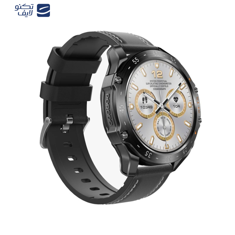 ساعت هوشمند پرودو مدل EL SWITCHING HYPEE SIGNAL دارای قابلیت های صفحه نمایش رنگی، صفحه نمایش لمسی، قابلیت مکالمه از طریق بلوتوث بند سیلیکون