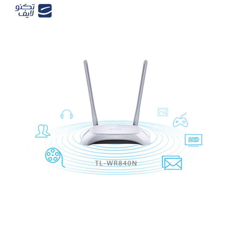 روتر بی‌سیم 300Mbps تی پی-لینک مدل TL-WR840N