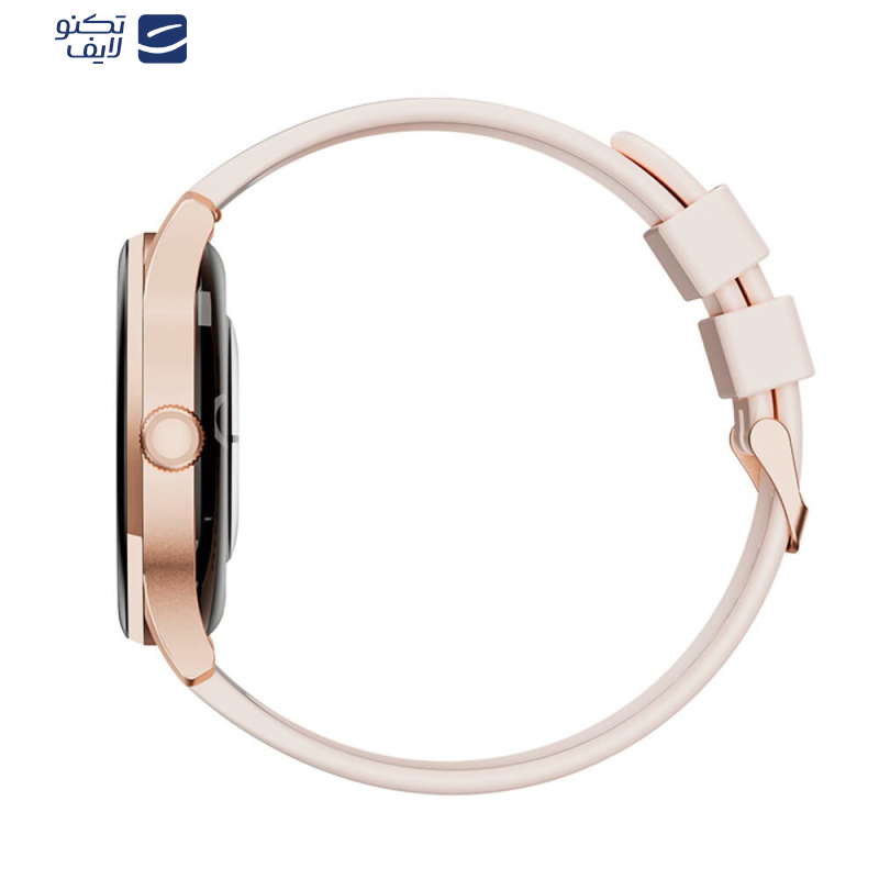 ساعت هوشمند کیو سی وای مدل MSU WATCH ELITE PUNCHING  دارای قابلیت های صفحه نمایش رنگی، صفحه نمایش لمسی، کنترل موسیقی (Music Player)، قابلیت مکالمه از طریق بلوتوث بند سیلیکون