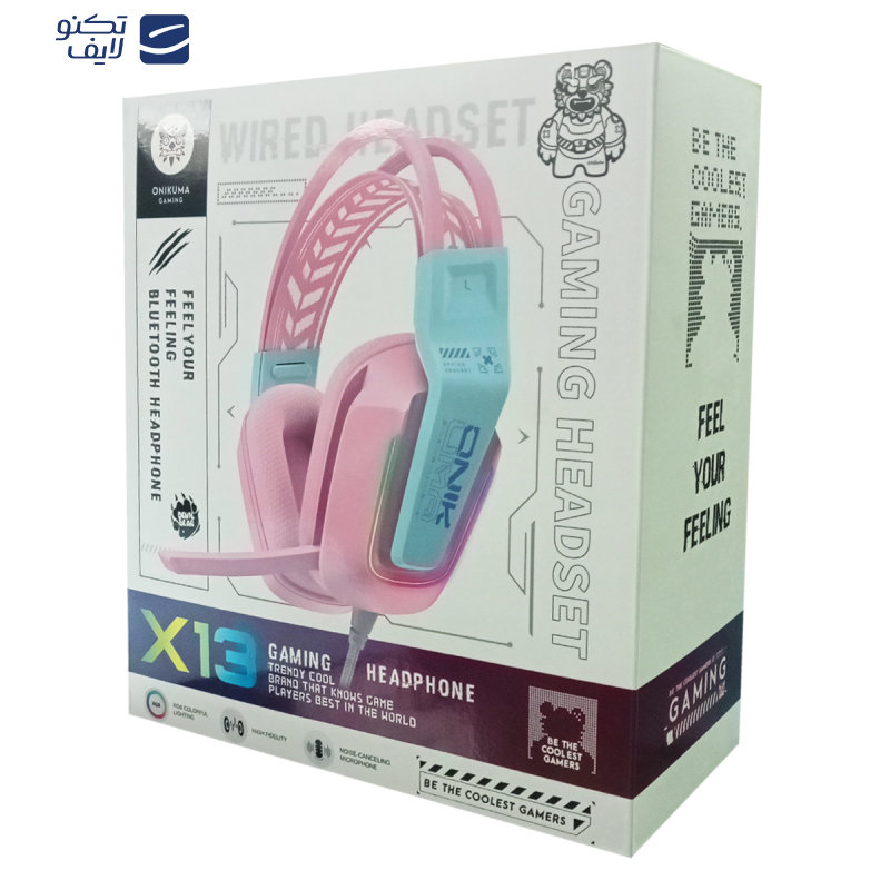 هدست گیمینگ اونیکوما مدل X13 RGB