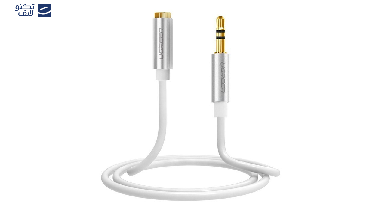 کابل افزایش طول استریو 3.5 میلی متری یوگرین مدل AV118 طول 5 متر