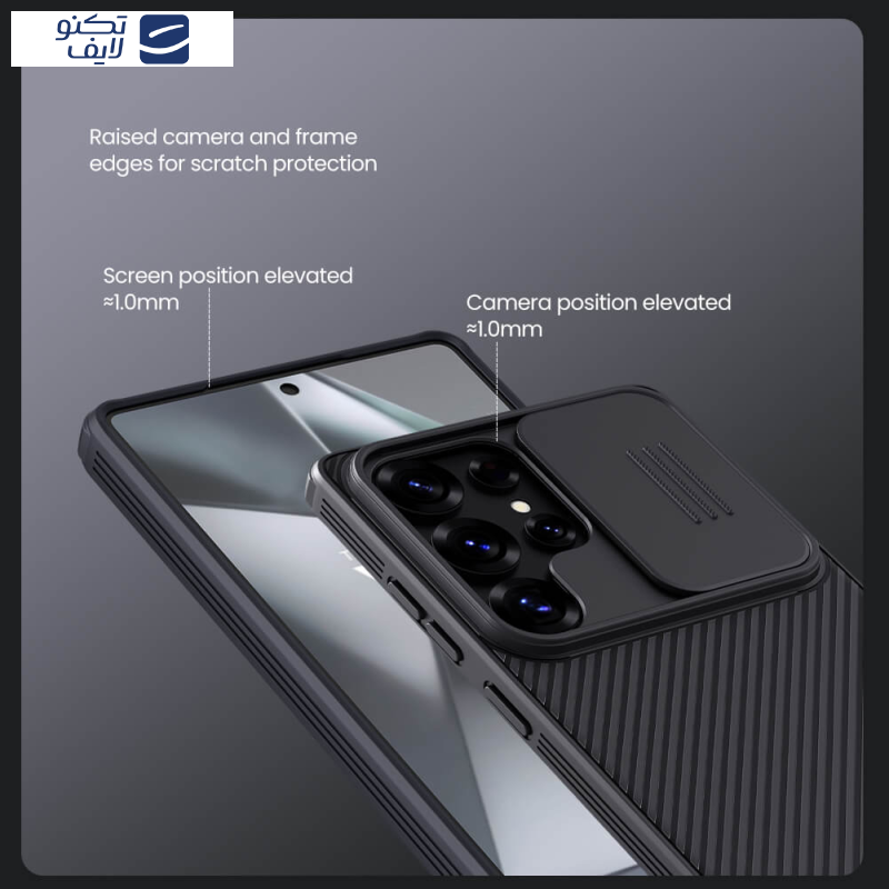 کاور نیلکین مدل CamShield Pro مناسب برای گوشی موبایل سامسونگ Galaxy S25 Ultra کاور نیلکین مدل CamShield Pro مناسب برای گوشی موبایل سامسونگ Galaxy S25 Ultra