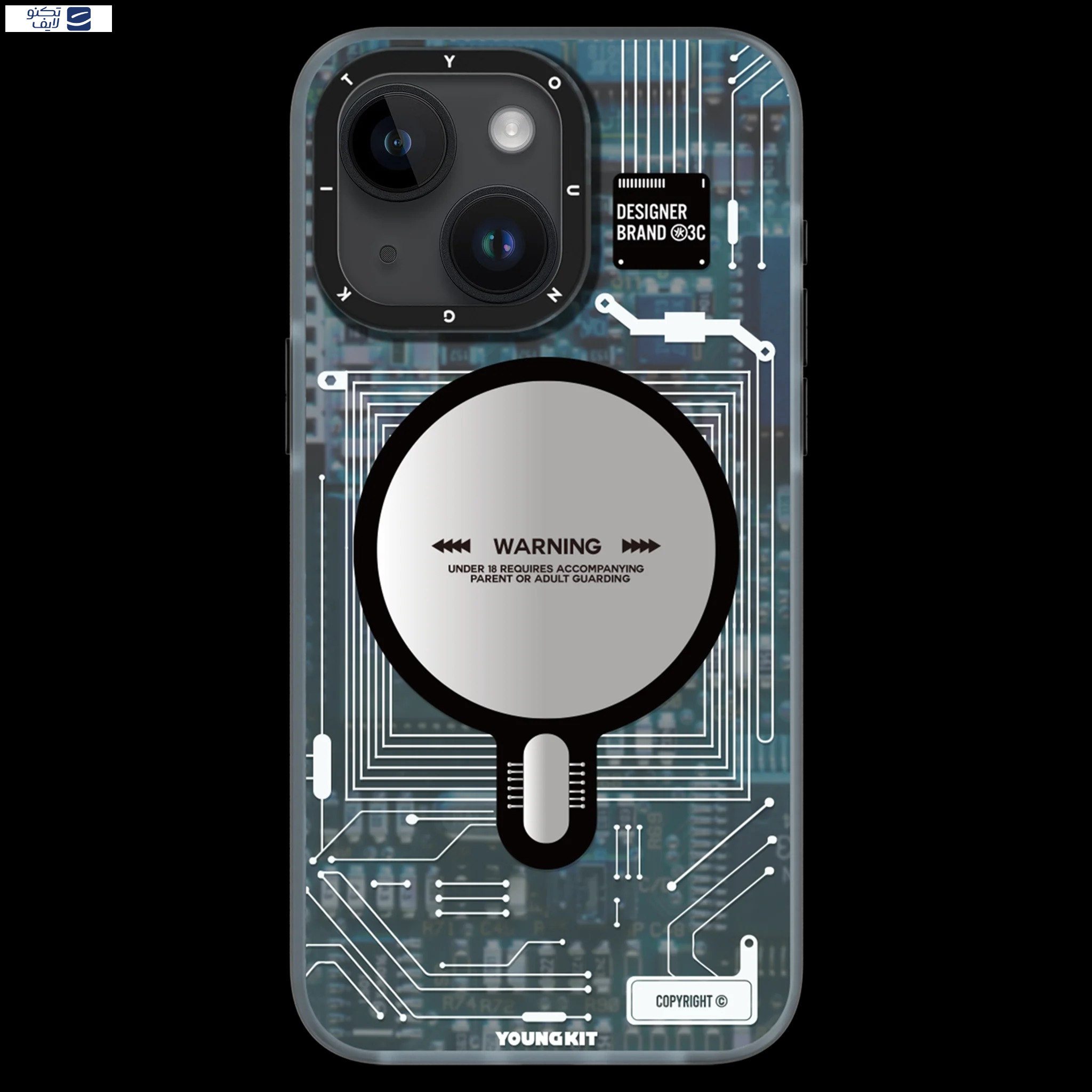 کاور یانگ کیت مدل Technology Magnetic 018 مناسب برای گوشی موبایل اپل iPhone 16 کاور یانگ کیت مدل Technology Magnetic 018 مناسب برای گوشی موبایل اپل iPhone 16