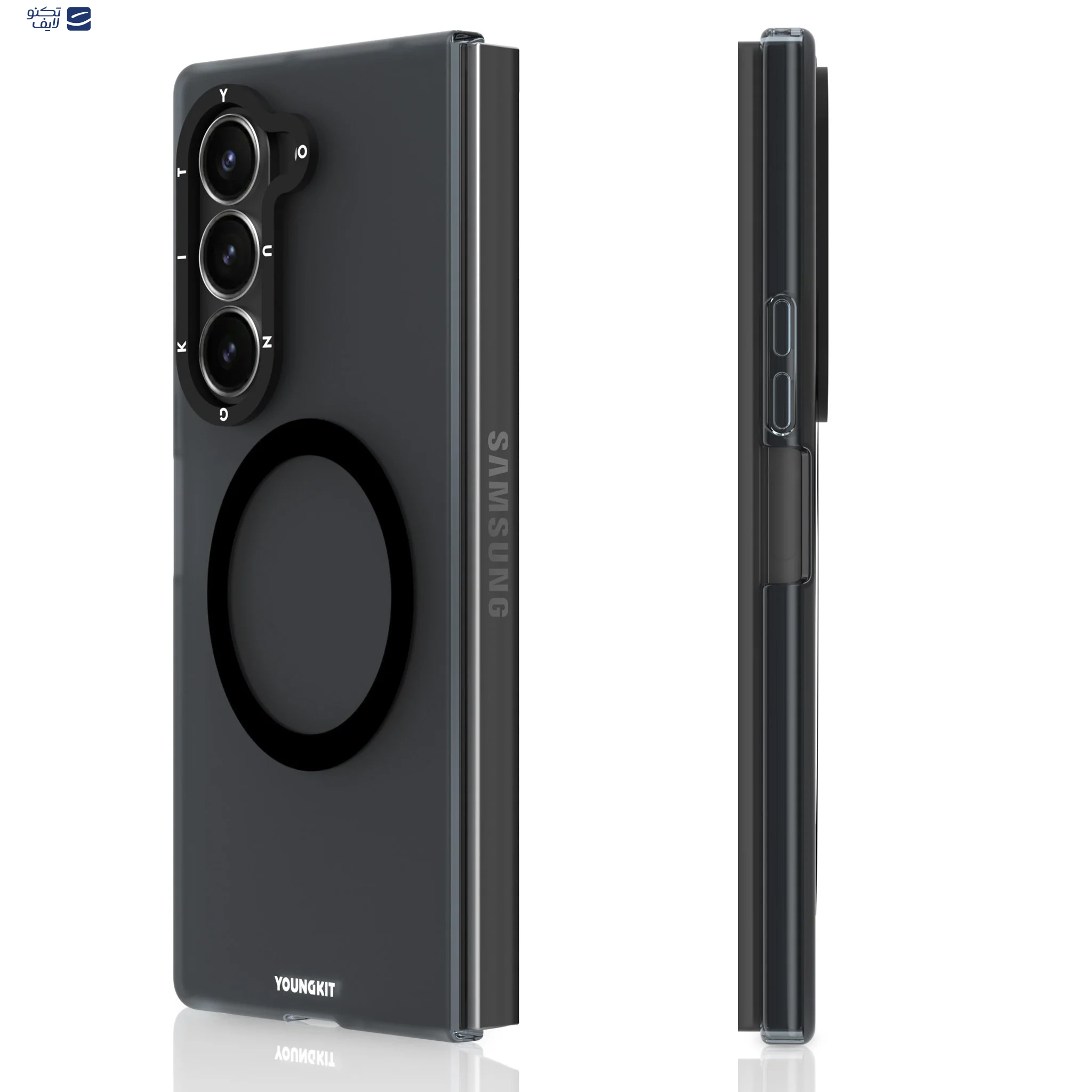 کاور یانگ کیت مدل Hidden Sand Magsafe مناسب برای گوشی موبایل سامسونگ Galaxy Z Fold 6