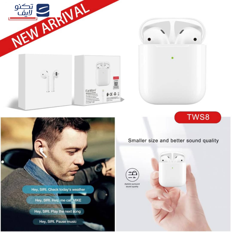 هندزفری بلوتوثی ارلدام مدل ET-TWS8