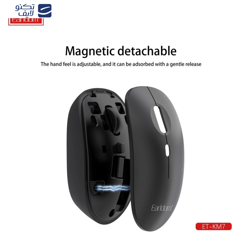 ماوس بی سیم مخصوص بازی ارلدام مدل KM6