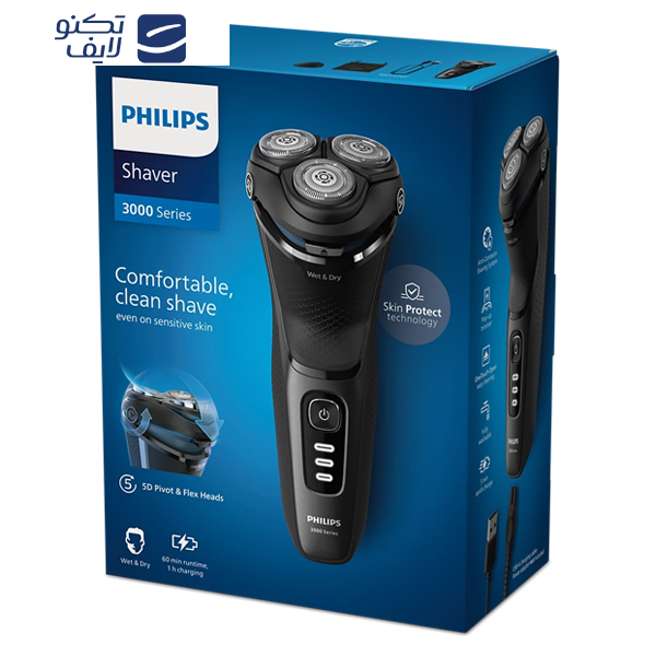 ماشین اصلاح موی صورت شارژی فیلیپس مدل S3244