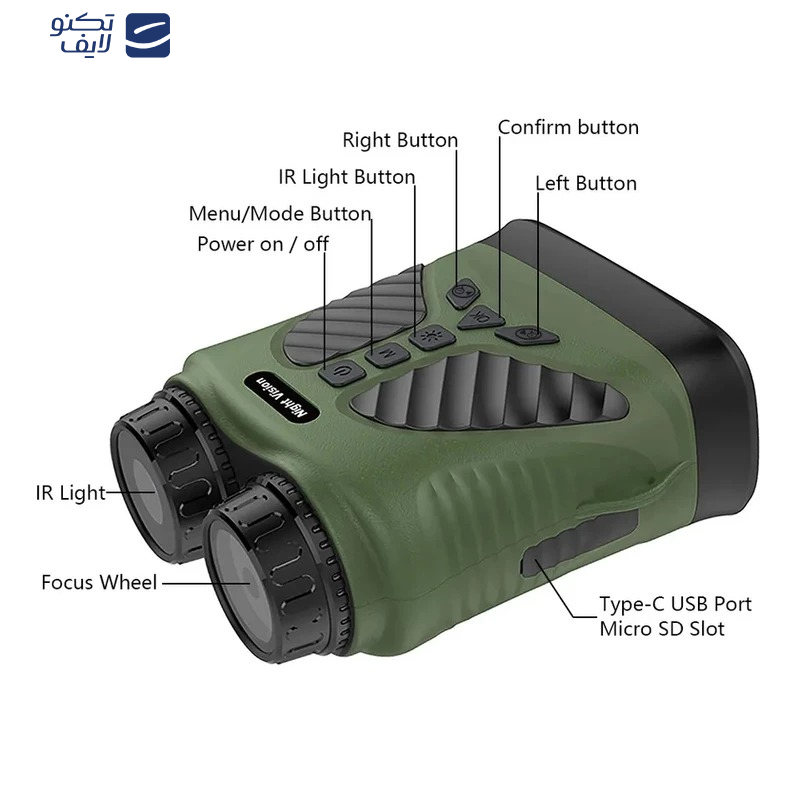 دوربین دوچشمی مدل دینکس