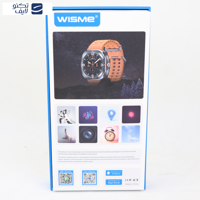 ساعت هوشمند ویسمی مدل WS-X1 ULTRA