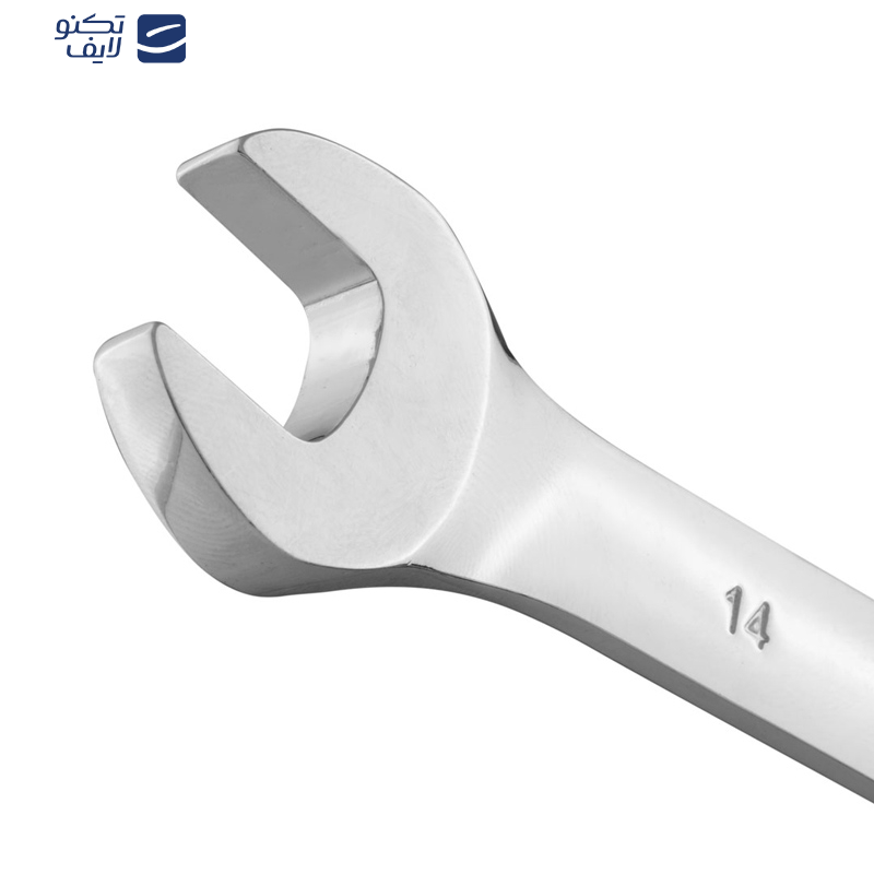 آچار یکسر تخت یک سر جغجغه رونیکس مدل RH-2164 سایز ۱۴