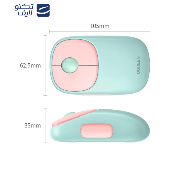 ماوس بی سیم یوگرین مدل MU102-90538 ماوس بی سیم یوگرین مدل MU102-90538