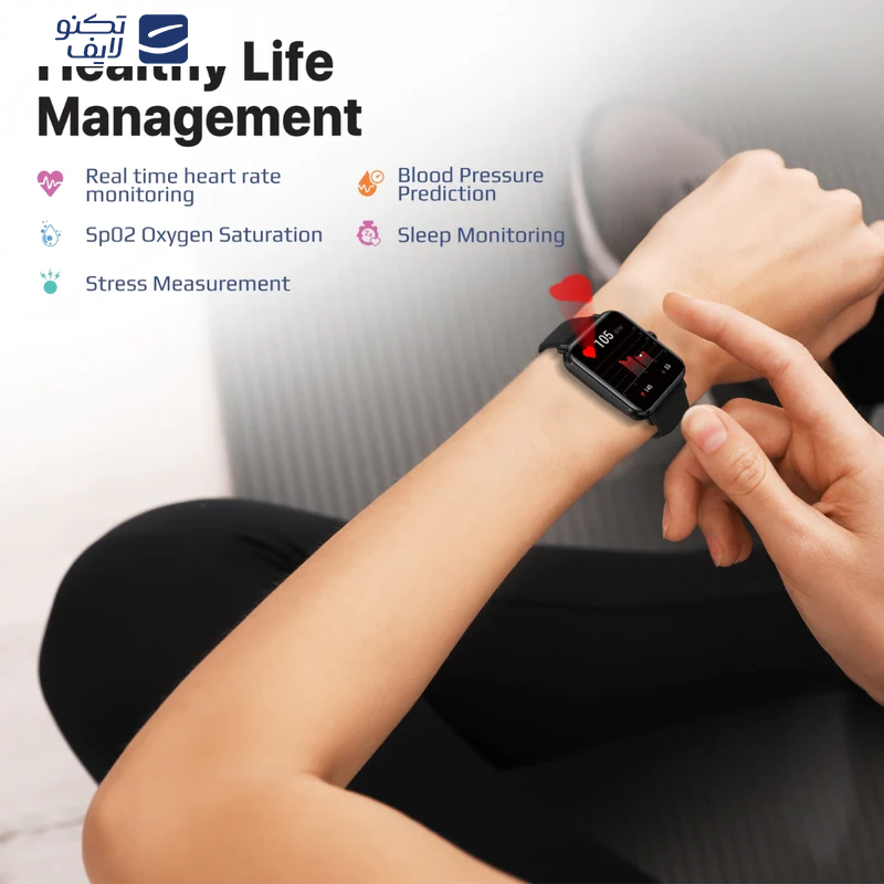 ساعت هوشمند پرومیت مدل PROWATCH-M18.BLACK