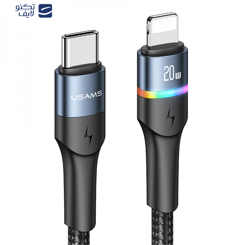 کابل تبدیل USB-C به لایتنینگ یوسمز مدل US-SJ538 طول 1.2 متر