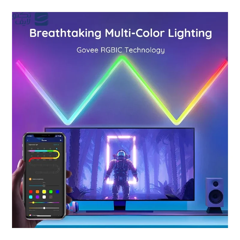 gallery-چراغ رومیزی هوشمند تلویزیون 45 - 70 اینچ گووی مدل RGBIC TV Light Bars H6046 copy.png