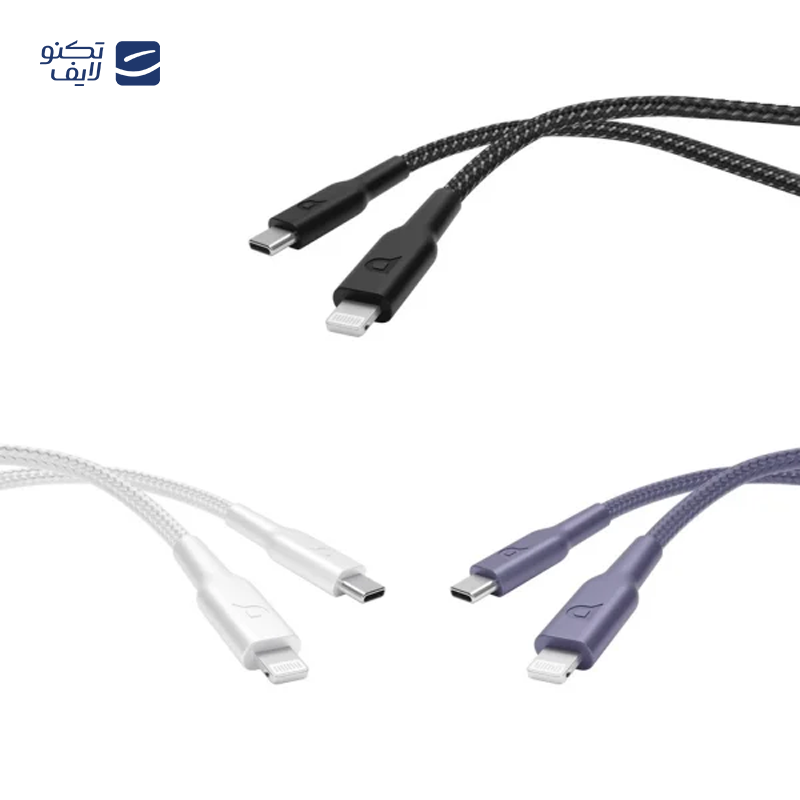 gallery-کابل تبدیل تایپ سی به لایتنینگ پاورولوجی 20 وات مدل PWCTL1M طول 1.2 متر copy.png