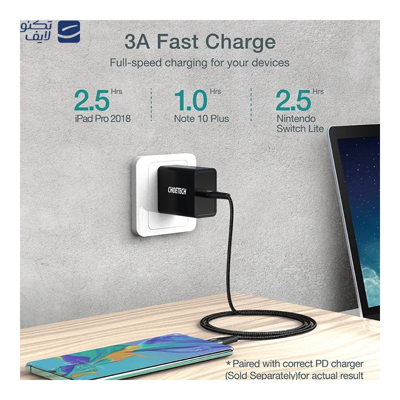 gallery-کابل تایپ سی و Micro-USB چویتک مدل XAC-0012 copy.png