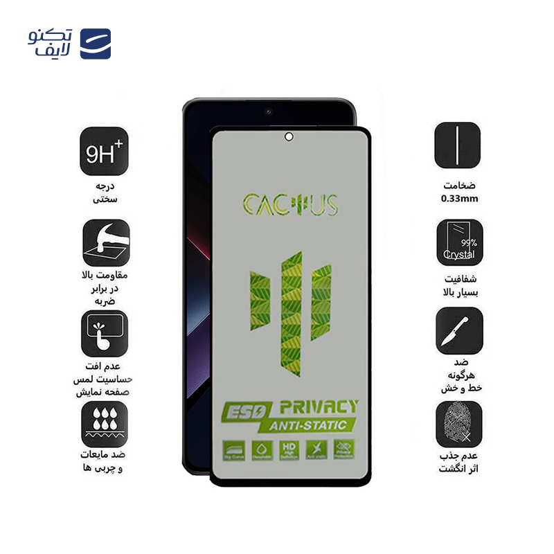 gallery-محافظ صفحه نمایش حریم شخصی اپیکوی مدل Cactus-ESD-Privacy گوشی پوکو Poco X7 Pro - X7 -X6 -X6 Pro copy.png