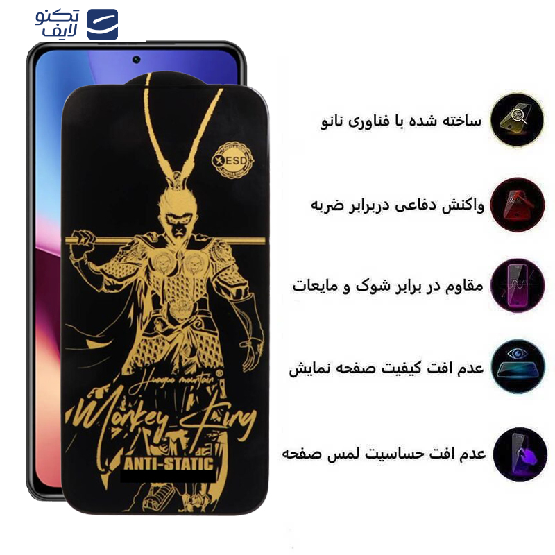 gallery-محافظ صفحه نمایش گوشی شیائومی Redmi K40 Pro Plus اپیکوی مدل Wukong ESD  copy.png