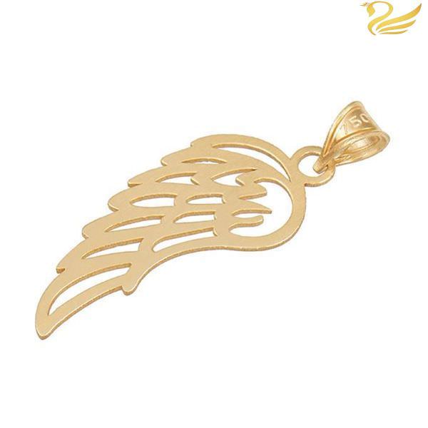 پلاک طرح بال طلا 18عیار طرح بال فرشته