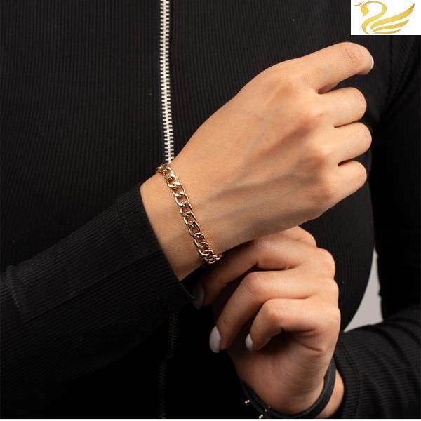 دستبند طلا 18عیار زنانه طرح کارتیه 190