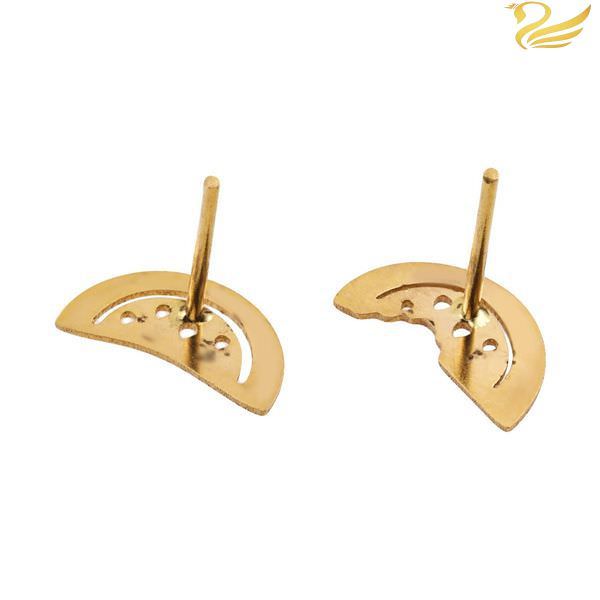 گوشواره طلای 18عیار طرح هندوانه