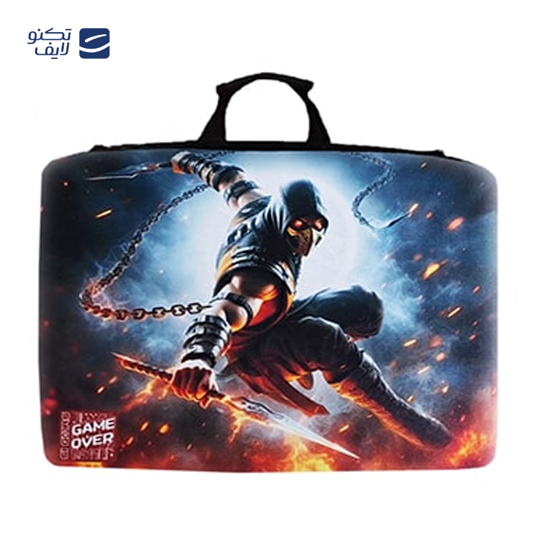 gallery-کیف حمل کنسول PS5 Slim طرح جوکر سبز joker copy.png