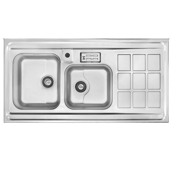 سینک ظرفشویی اخوان مدل 364S روکار سینک ظرفشویی اخوان مدل 364S روکار