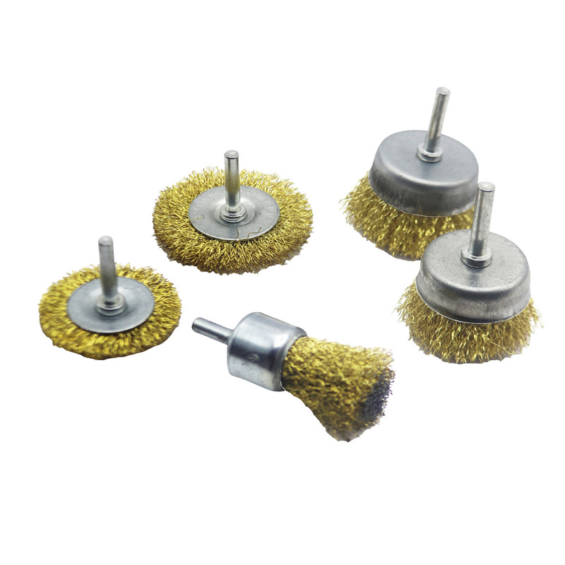 فرچه سر دریلی اکو مدل YP-EWBS-5 مجموعه 5 عددی