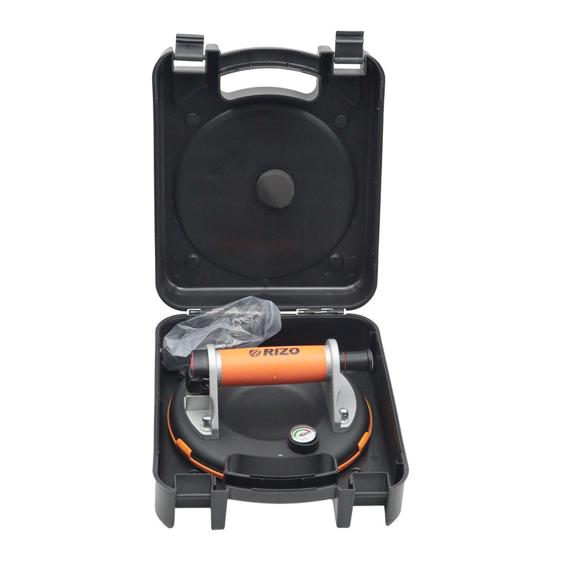 قاپک شیشه ریزو مدل پمپی گییج دار فلزی کد YP-FELEZ-SC200-8INCH