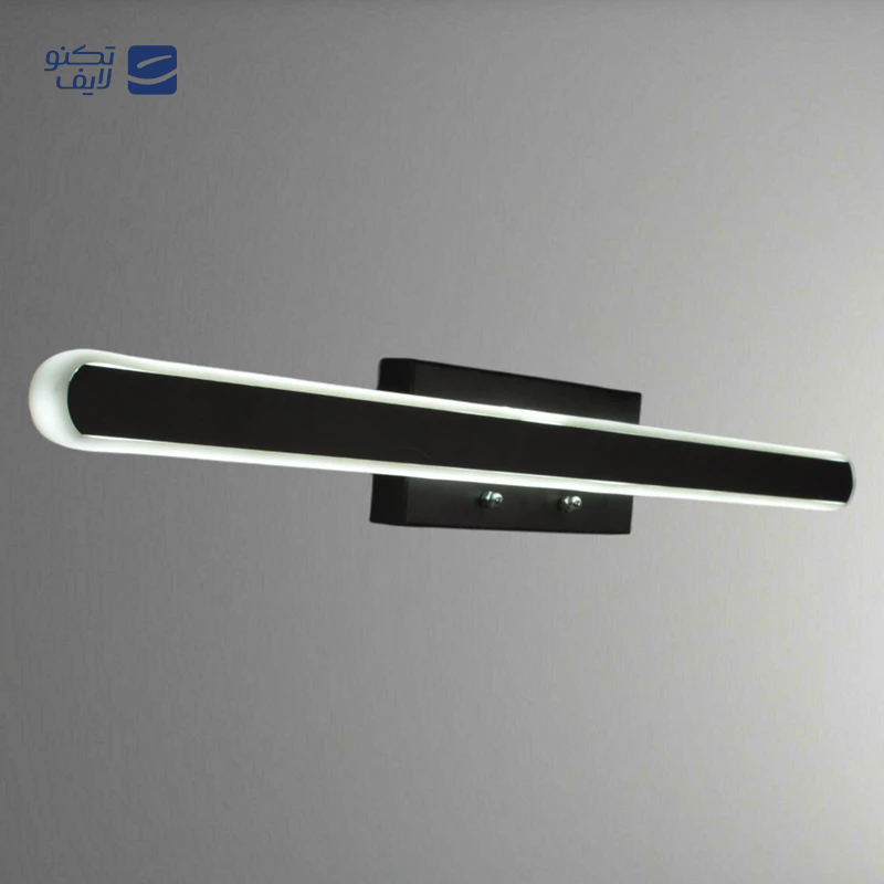 چراغ دیواری اتاق چشمه نور مدل L6418/55BK مهتابی