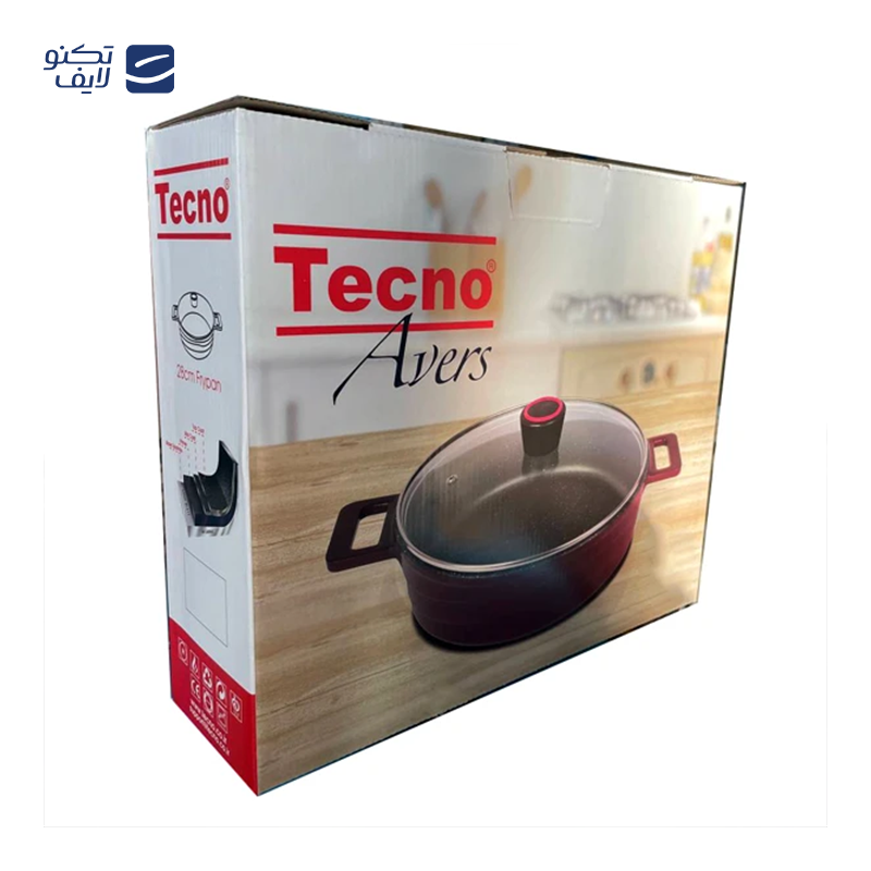 تابه دودسته تکنو مدل اورس سایز 28