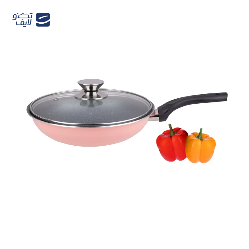 تابه تکدسته تکنو مدل وٌک سایز 24با درب