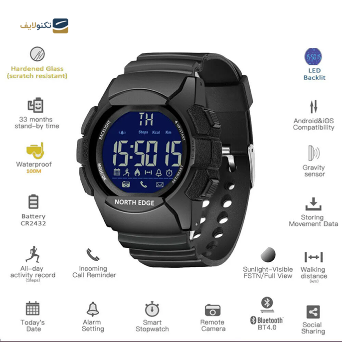gallery-ساعت هوشمند نورث ادج مدل AK -gallery-3-TLP-16089_3ee58d85-cf7a-42cb-b4de-6c7bbb437770.png