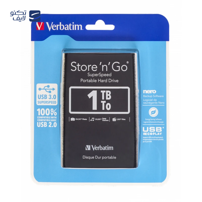 gallery-هارد اکسترنال ورباتیم مدل Store ‘n’ Go Pattern ظرفیت 1 ترابایت copy.png