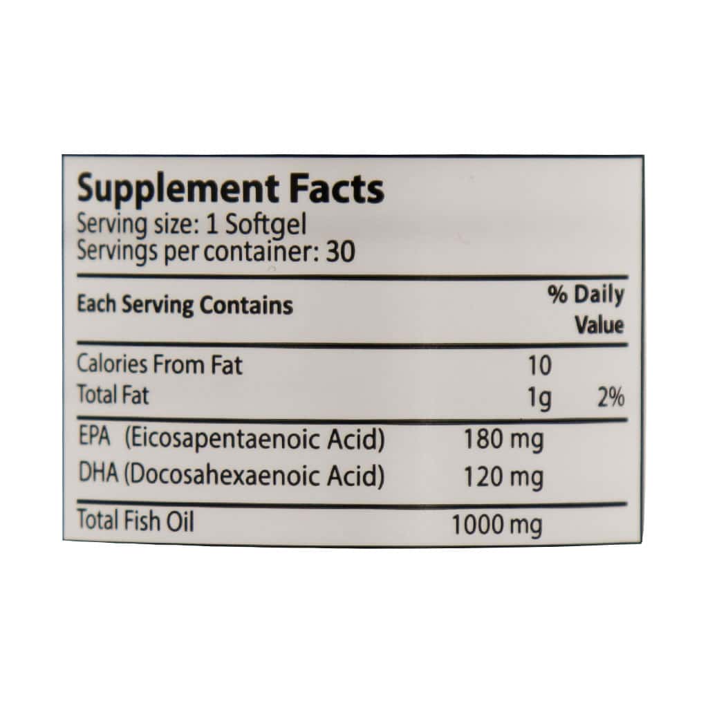 کپسول روغن ماهی امگا 3 فرمولیتد ساینسز بدون جیوه