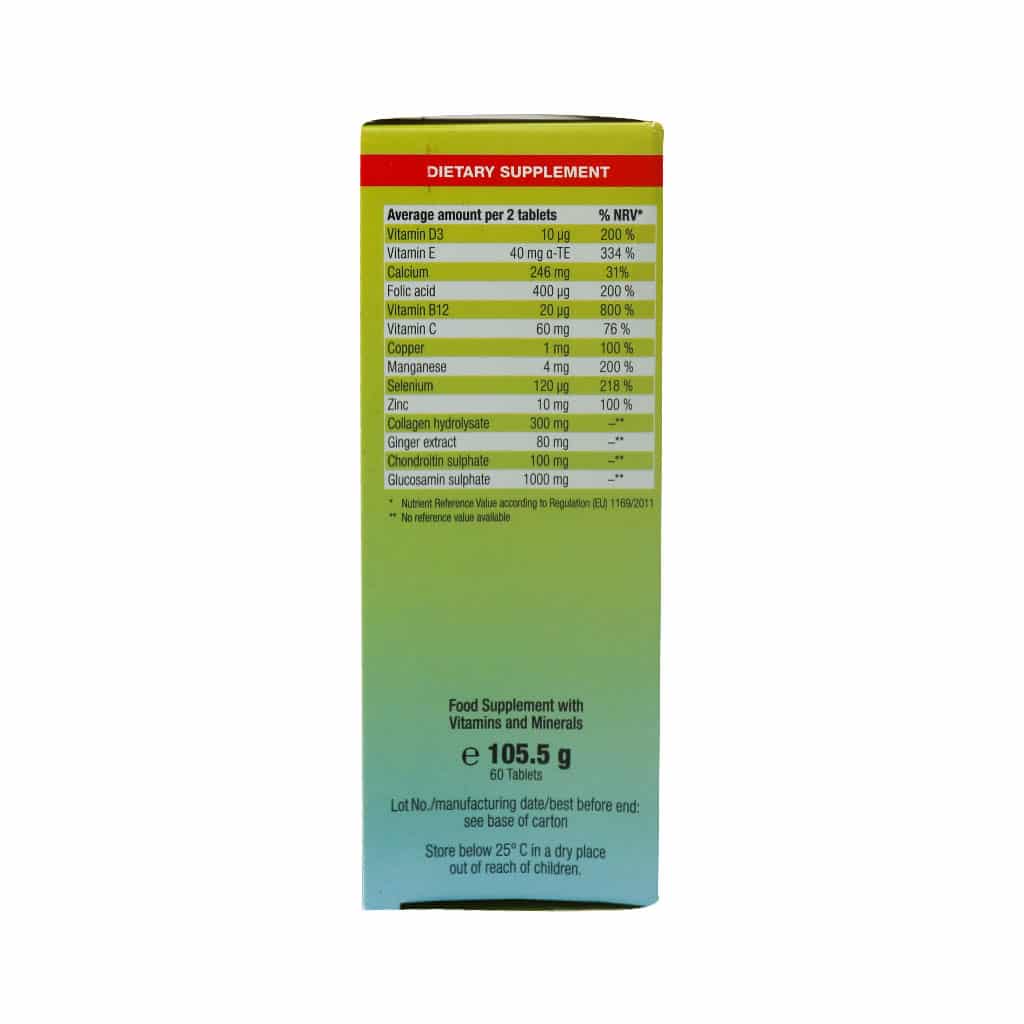 قرص فلکس اورت یوروویتال ۶۰ عدد