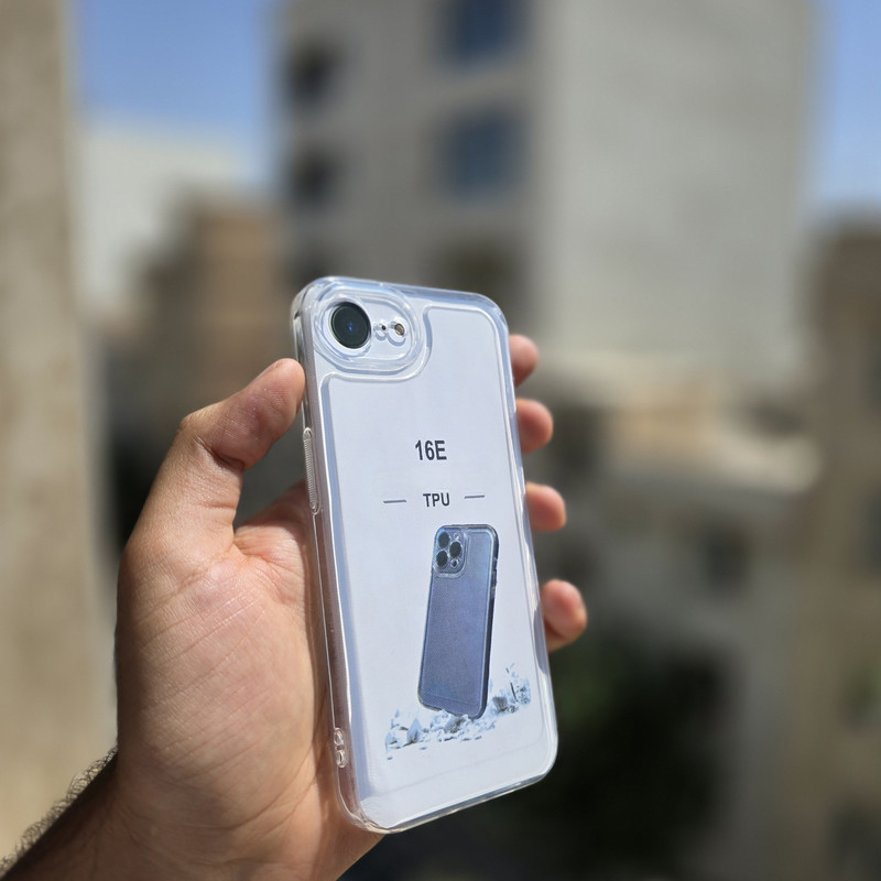 کاور زیفرند مدل ژله ای محافظ لنز دار مناسب برای گوشی موبایل اپل iPhone 16e