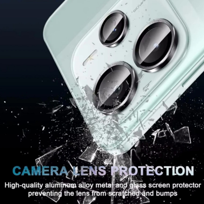 محافظ لنز دوربین شیشه ای اوجی مدل Crystal Shield مناسب برای گوشی موبایل شیائومی Redmi Note 14 4G