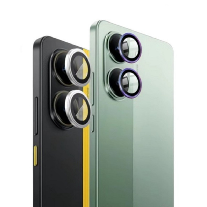 محافظ لنز دوربین شیشه ای اوجی مدل Crystal Shield مناسب برای گوشی موبایل شیائومی Poco X7 Pro