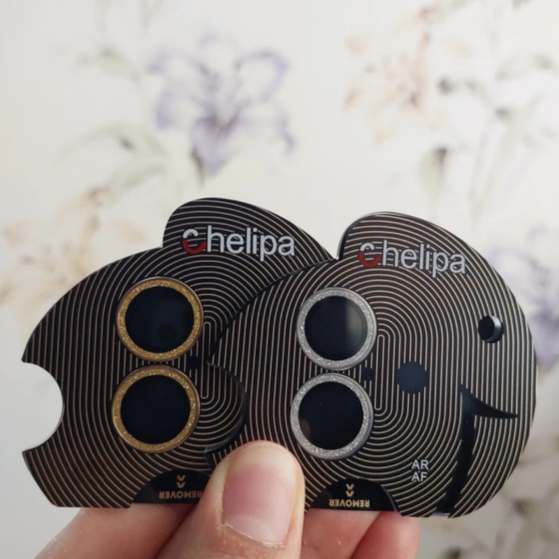 محافظ لنز دوربین شیشه ای اوجی مدل chelipa shine مناسب برای گوشی موبایل اپل iPhone 16