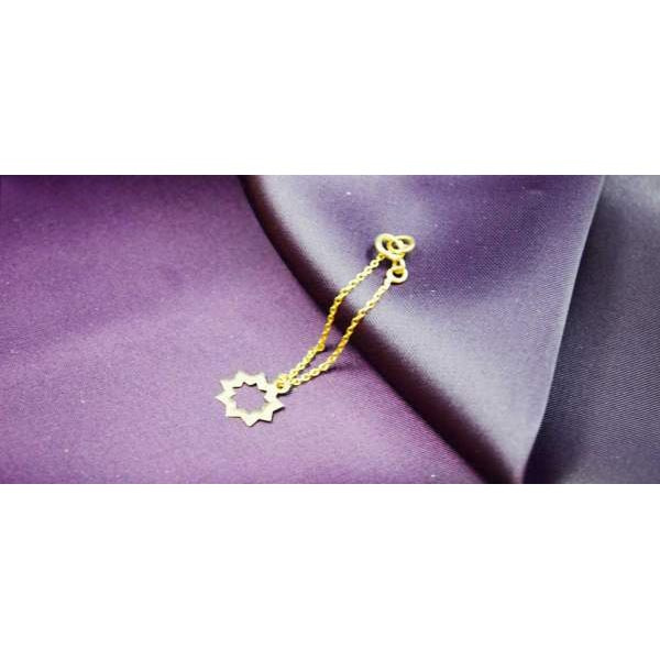 آویز ساعت طلا 18 عیار زنانه شمیم گلد گالری مدل AS312