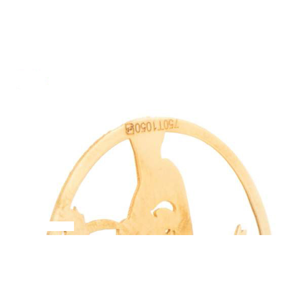 گردنبند طلا 18 عیار شمیم گلد گالری کد dm1058