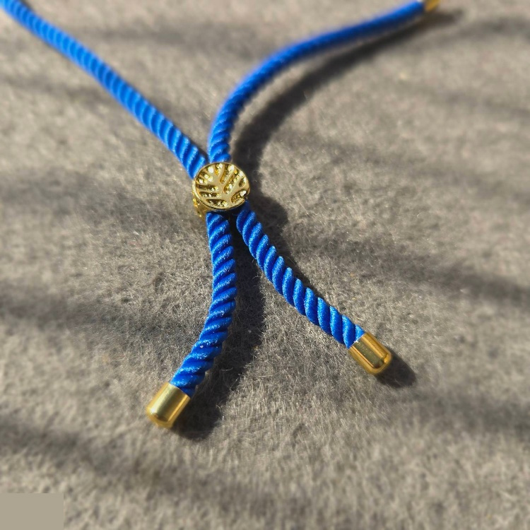 دستبند طلا 18 عیار زنانه شمیم گلد گالری مدل دایره و فرشته کد D3-22