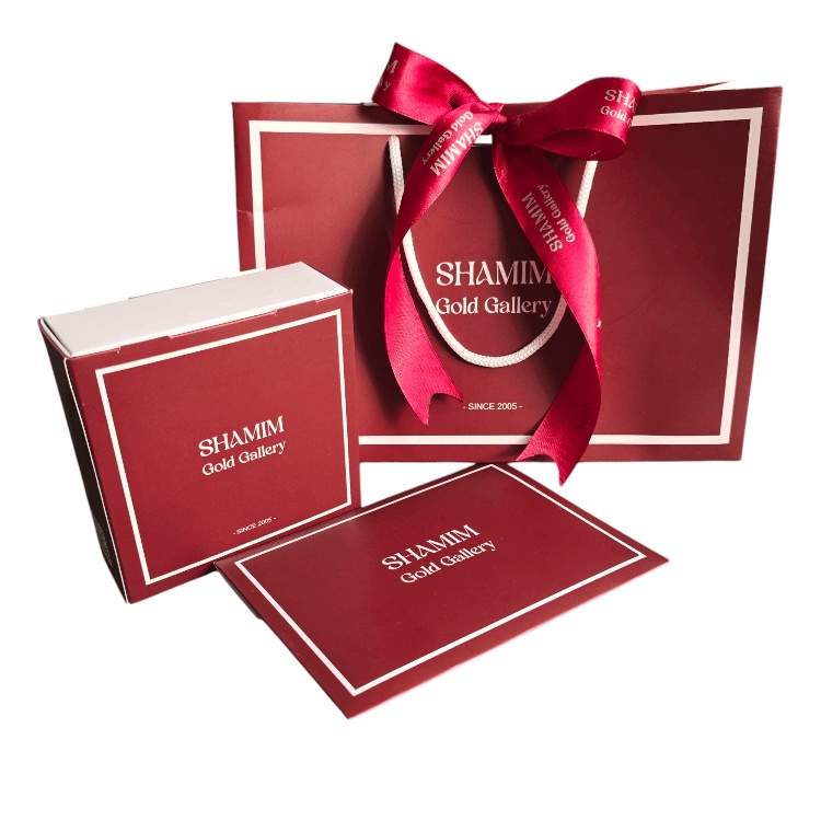 دستبند طلا 18 عیار زنانه شمیم گلد گالری طرح بینهایت و پنجه گربه