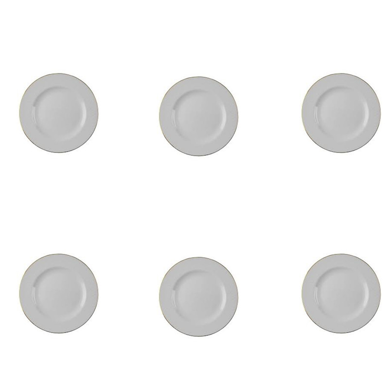 پیش دستی چینی زرین ایران مدل ایتالیا 19 سمن عالی بسته شش عددی