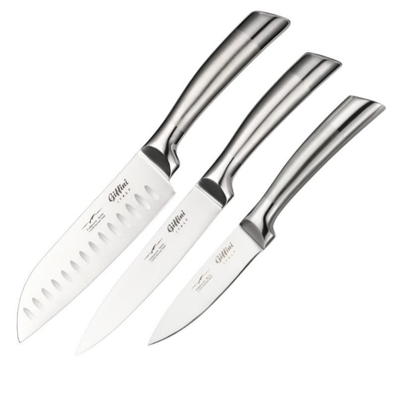 چاقو اشپزخانه جی فی نی کد G-1-2-SANTAKU مجموعه 3 عددی