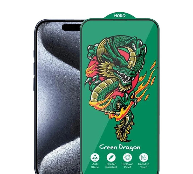 محافظ صفحه نمایش اپیکوی مدل Green Dragon ExplosionProof مناسب برای گوشی موبایل اپل iPhone 16 Pro Max
