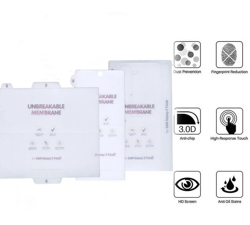 محافظ صفحه نمایش و پشت گوشی مات اپیکوی مدل Hydrogel-Matte مناسب برای گوشی موبایل سامسونگ Galaxy Z Fold 7