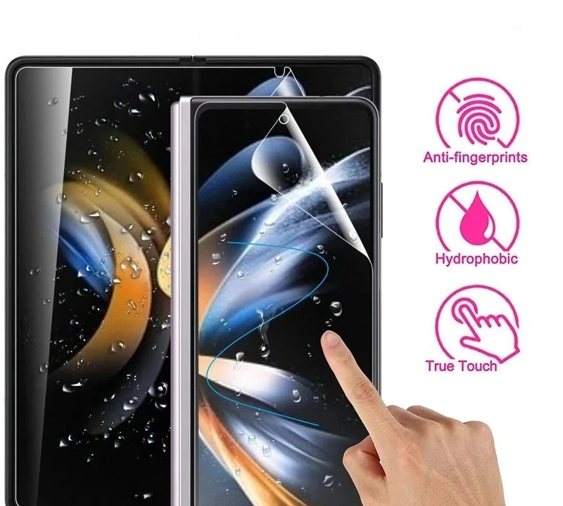 محافظ صفحه نمایش اپیکوی مدل Hydrogel مناسب برای گوشی موبایل سامسونگ Galaxy Z Fold 7 به همراه محافظ پشت گوشی