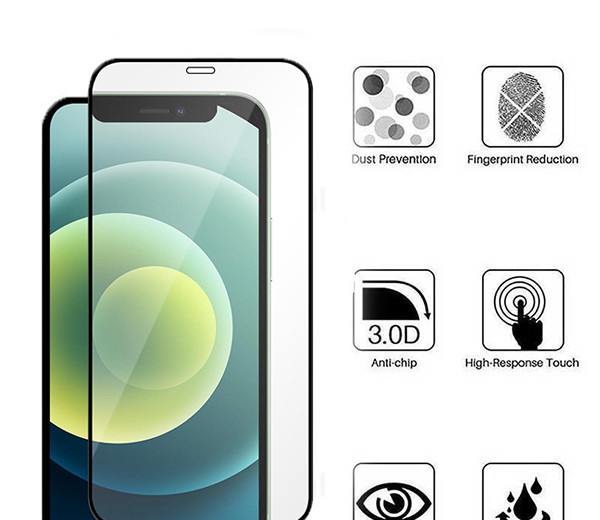 محافظ صفحه نمایش کی-دوو مدل Full-Glass مناسب برای گوشی موبایل اپل iPhone 12 Pro Max